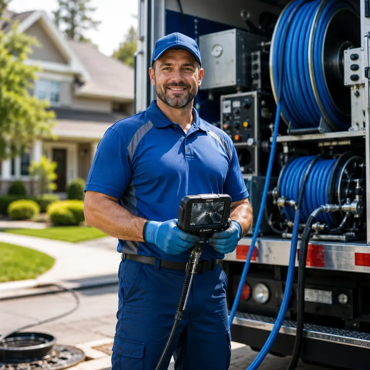 Local outdoor drain cleaning specialists in Hermleigh, TX